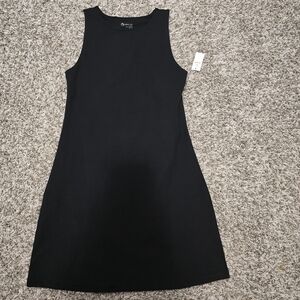 Mini Black Sleeveless Dress